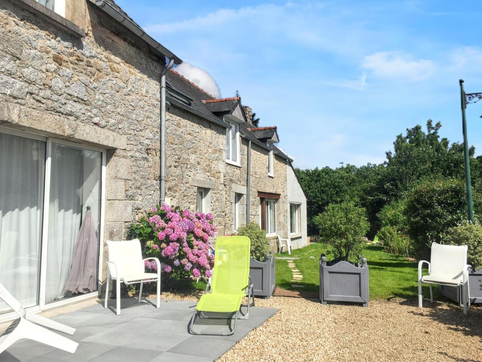 Maison Charmante A Huelgoat + Jardin Relaxant Exterior foto